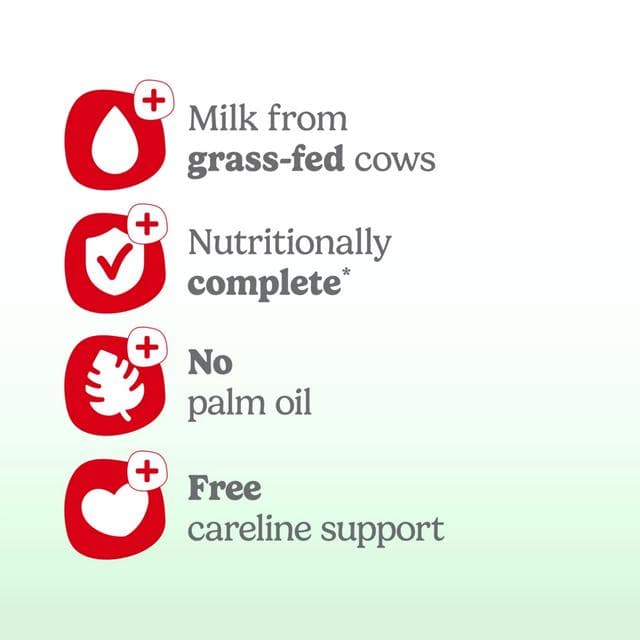 Cow & Gate 1 First Infant Baby Milk Formula Liquid From Birth Multipack Ready To Feed 6x200ml - gallery image 3