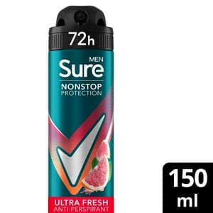 Sure Men Ultra Fresh 72h Nonstop Protection Antiperspirant Deodorant 150ml