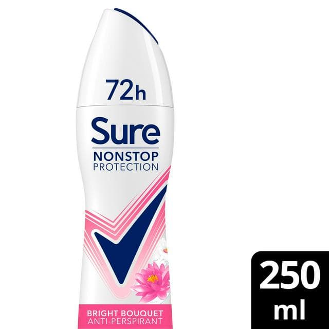 Sure Women 250ml Bright Bouquet 72h Nonstop Protection Antiperspirant Deodorant - gallery image 1