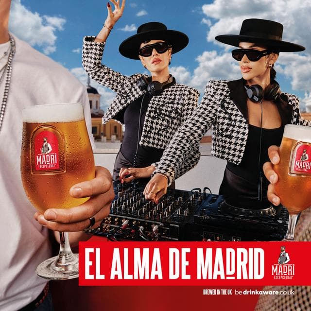 Madri Excepcional Premium Lager Beer Can10 x 440ml - gallery image 2