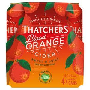 Thatchers 4 x 440ml Blood Orange Fruit Cider