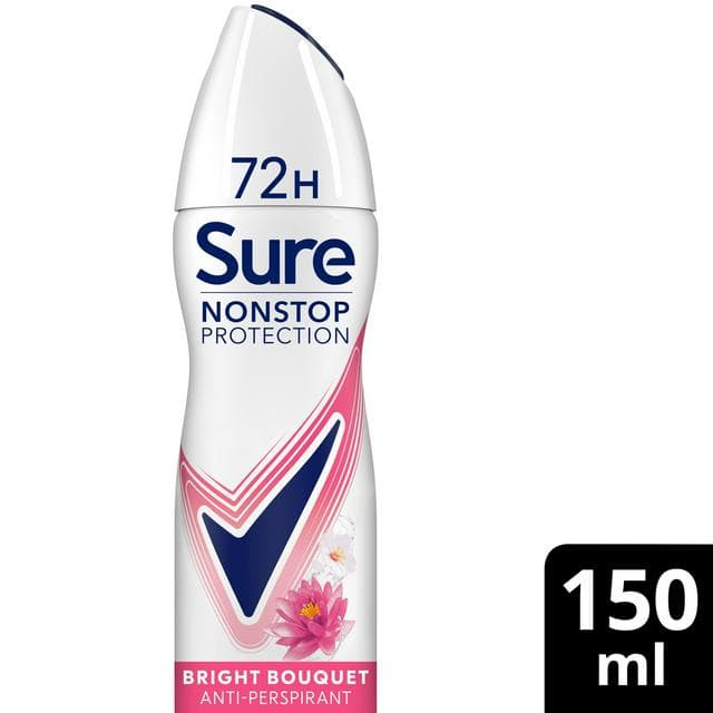 Sure Women Bright Bouquet 72h Nonstop Protection Antiperspirant Deodorant 150ml - gallery image 1