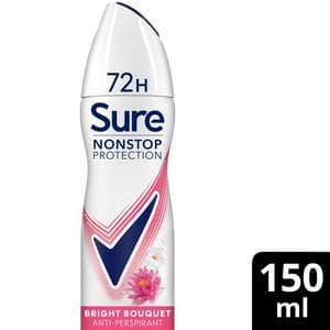 Sure Women Bright Bouquet 72h Nonstop Protection Antiperspirant Deodorant 150ml