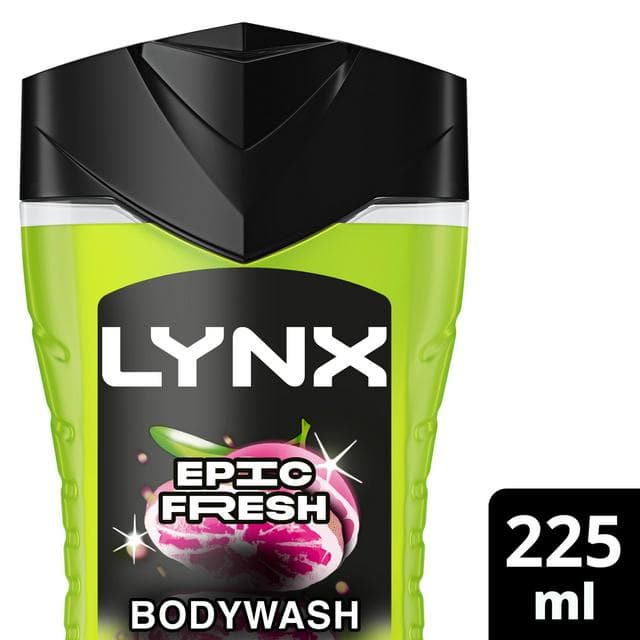 Lynx Epic Fresh Shower Gel Body Wash for Men 225ml - gallery image 1