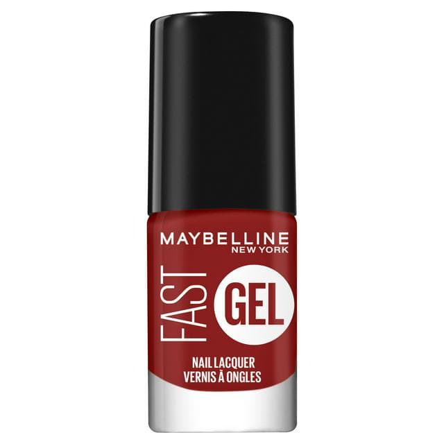 Maybelline Fast Gel Lacquer Rebel Red 12 Long Lasting Nail Polish 7ml - gallery image 1