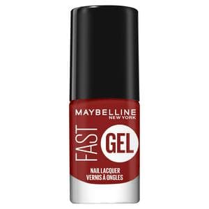 Maybelline Fast Gel Lacquer Rebel Red 12 Long Lasting Nail Polish 7ml