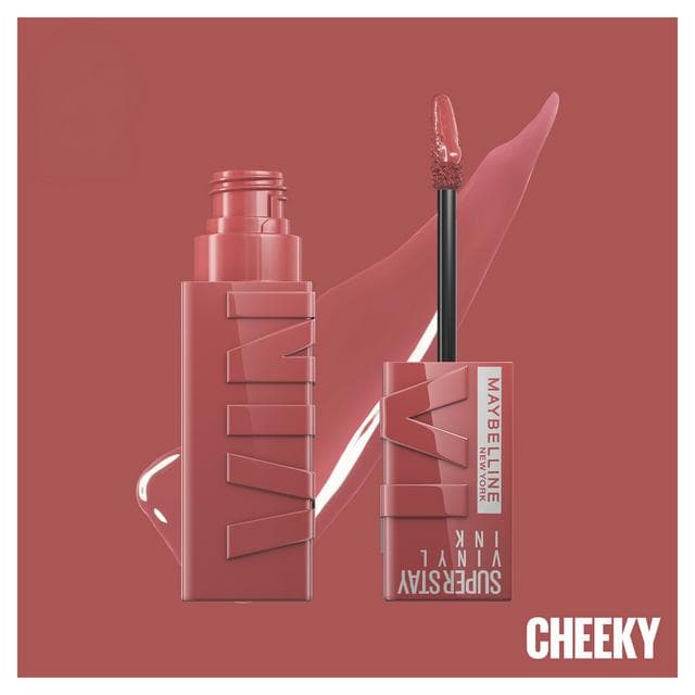 Maybelline Superstay Vinyl Ink Long Lasting Liquid Lipstick Shine Finish 35 Cheeky - gallery image 2