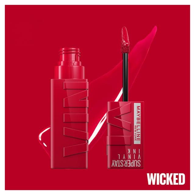 Maybelline Superstay Vinyl Ink Long Lasting Liquid Lipstick, Shine Finish 50 Wicked - gallery image 2