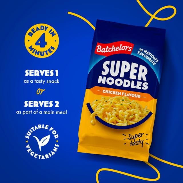 Batchelors Super Noodles Japanese Katsu Curry Flavour 90g - gallery image 2