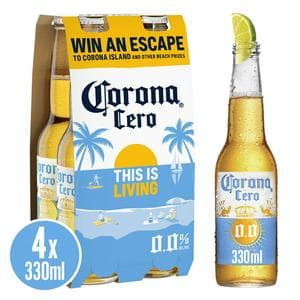 Corona Cero 0.0% Alcohol Free 4 x 330ml