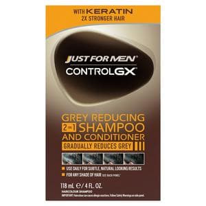 Just For Men ControlGX Grey Reducing 2 in 1 Shampoo and Conditioner 118ml