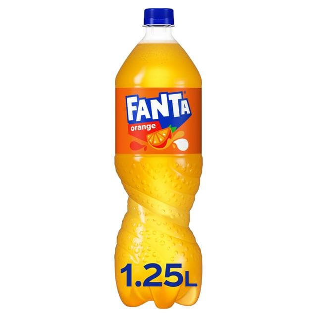 Fanta 1.25L Orange Soft Drink Bottle - gallery image 1