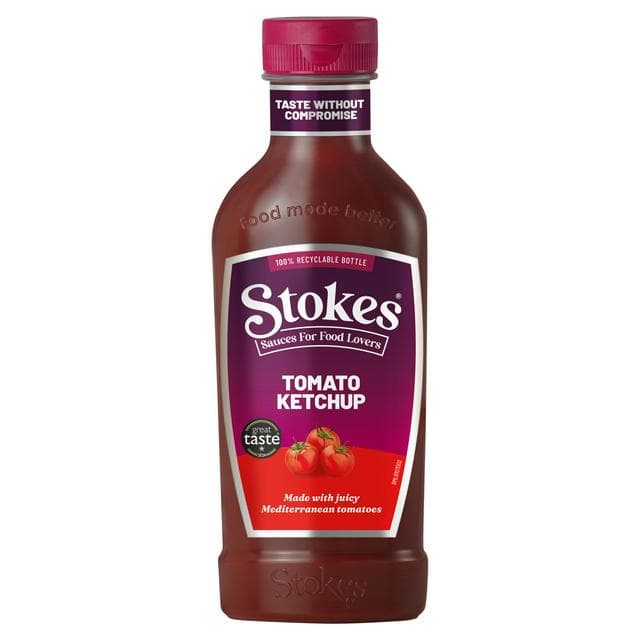 Stokes Tomato Ketchup 485g - gallery image 1