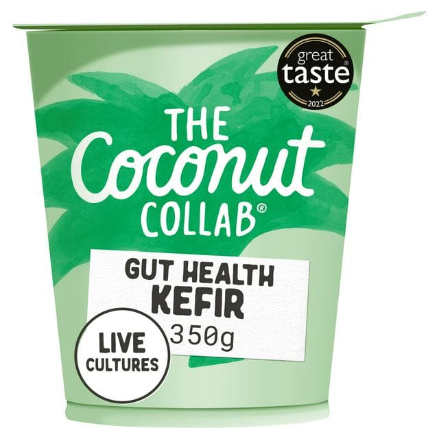 The Coconut Collab Gut Health Plain Coconut Yoghurt 350g - gallery image 1