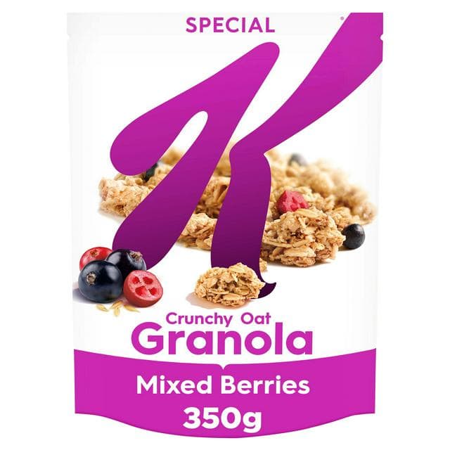 Kellogg's Special K Crunchy Oat Granola Mixed Berries 350g - gallery image 1