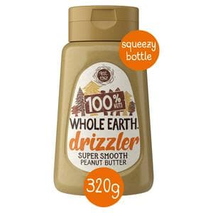 Whole Earth Drizzler Original Roasted Super Smooth Peanut Butter 320g
