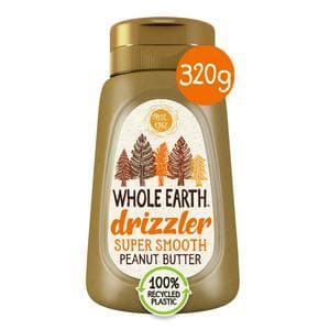 Whole Earth Drizzler Original Roasted Super Smooth Peanut Butter 320g