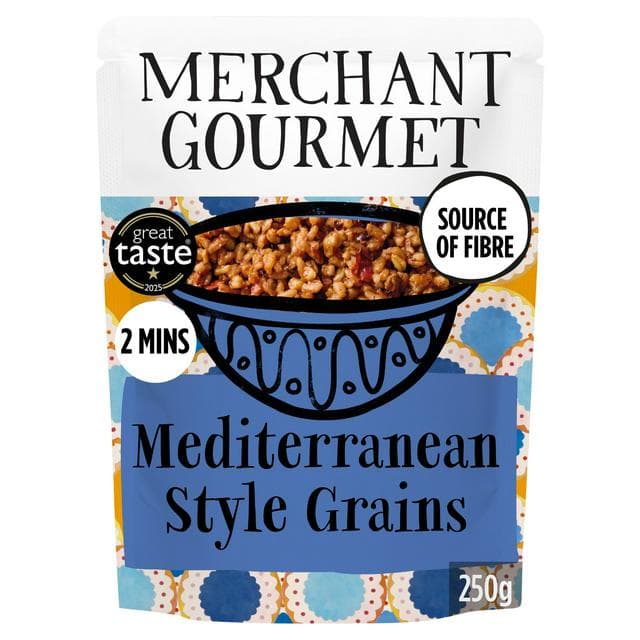 Merchant Gourmet Moreish Mediterranean Style Grains With Tomato & Olive 250g - gallery image 1