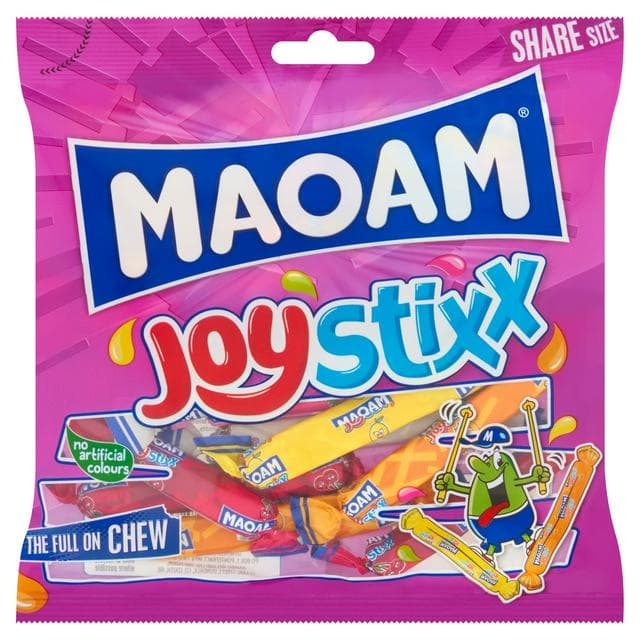 Maoam Joystixx Chewy Sweets Bag 140g - gallery image 1