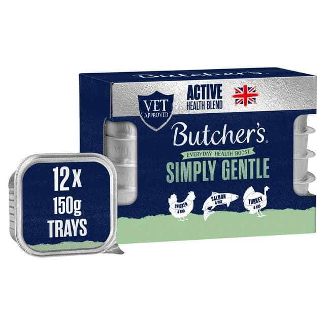 Butcher's Simply Gentle Wet Dog Food Trays 12x150g - gallery image 1