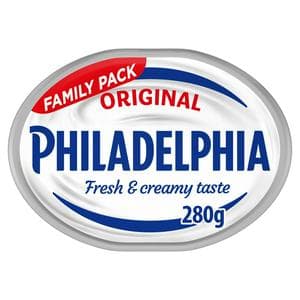 Philadelphia 280g Original Soft Cream Cheese Family Pack