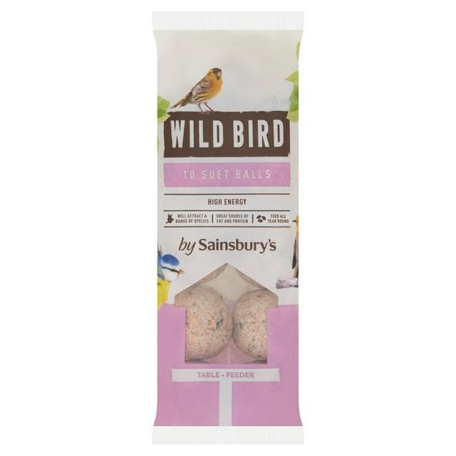 Sainsbury's Wild Bird Suet Balls x10 - gallery image 1