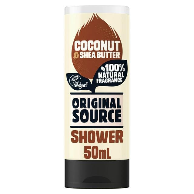 Original Source 50ml Coconut & Shea Butter Shower Gel - gallery image 1