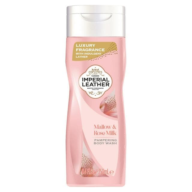 Imperial Leather 235ml Mallow & Rose Milk Pampering Body Wash - gallery image 1