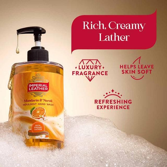 Imperial Leather 500ml Mandarin & Neroli Hand Wash - gallery image 2