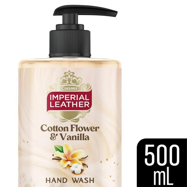 Imperial Leather 500ml Moisturising Cotton Flower & Vanilla Orchid Antibacterial Hand Wash - gallery image 1