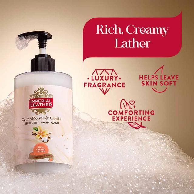 Imperial Leather 500ml Moisturising Cotton Flower & Vanilla Orchid Antibacterial Hand Wash - gallery image 3