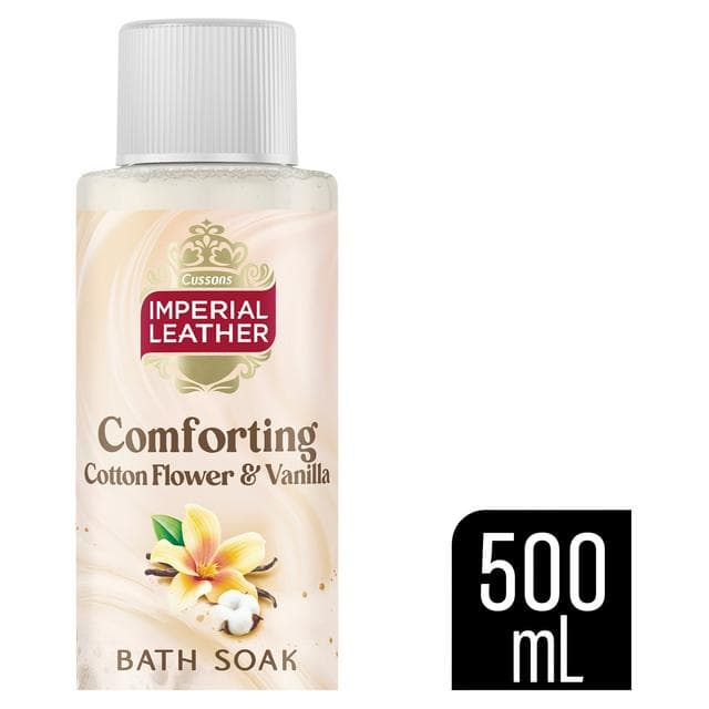 Imperial Leather 500ml Comforting Cotton Flower & Vanilla Bath Soak - gallery image 1