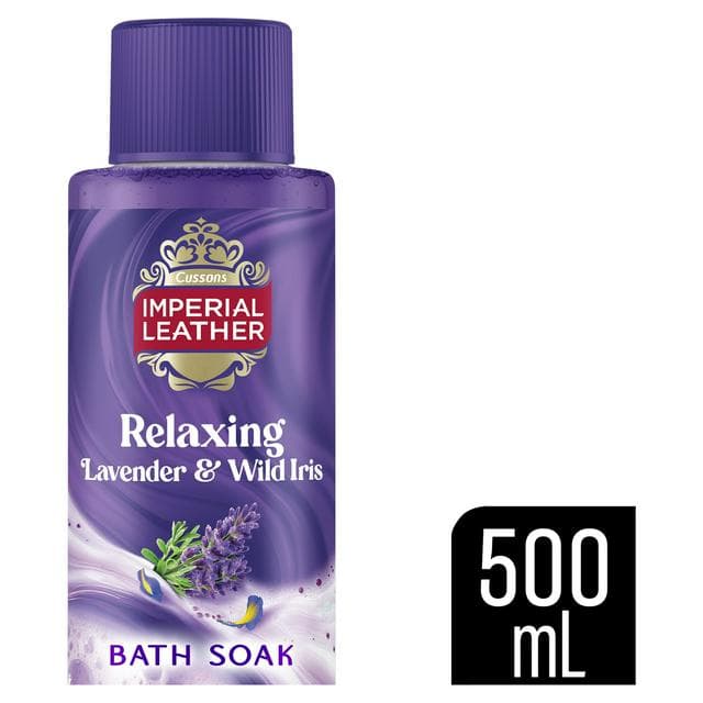 Imperial Leather Relaxing Bath Soak Lavender & Wild Iris 500ml - gallery image 1