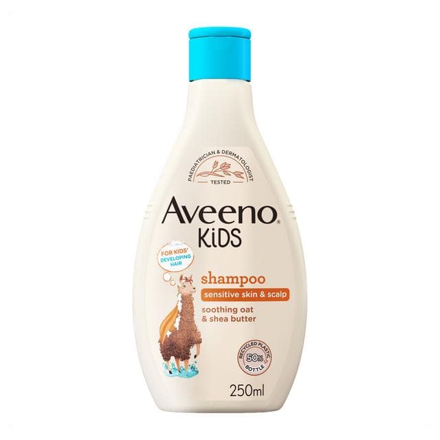 Aveeno Kids Shampoo with Soothing Oat & Shea Butter Developed For Your Little Superhero 250ml - gallery image 2