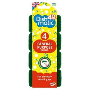 Dishmatic General Purpose Refills x4