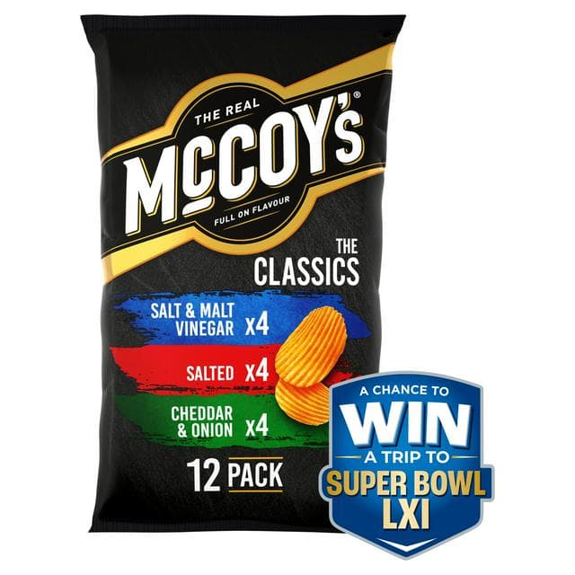 McCoy's Classic Variety Multipack Crisps x12 - gallery image 1