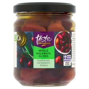 Sainsbury's 180g Whole Kalamata Olives, Taste the Difference
