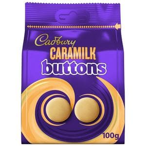 Cadbury Caramilk Golden Caramel Chocolate Buttons Pouch 105g
