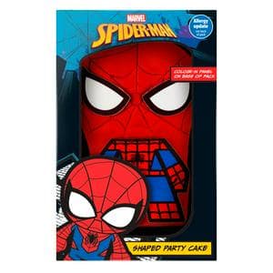Marvel Birthday Celebration Spiderman Cake 800g (Serves 14)