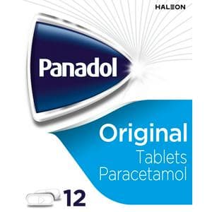 Panadol Original 12 x Paracetamol Tablets