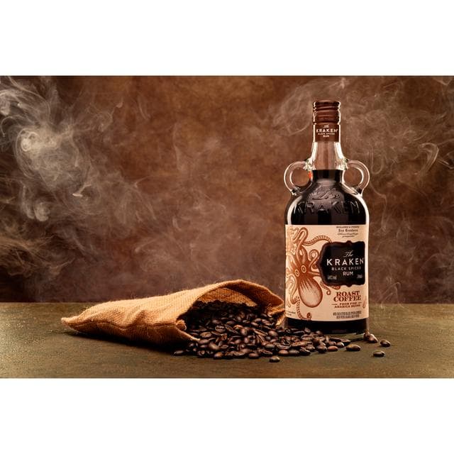 The Kraken 70cl Black Spiced Rum Roast Coffee - gallery image 2