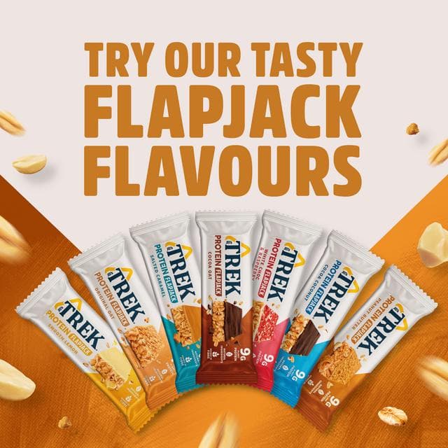 Trek Peanut Butter Protein Flapjack 3x50g - gallery image 6