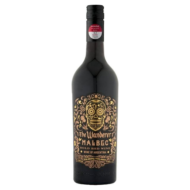 The Wanderer Malbec Bold Red Wine 75cl - gallery image 1