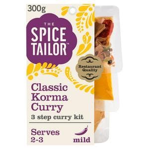 The Spice Tailor Delicate Korma Indian Curry Sauce Kit 300g
