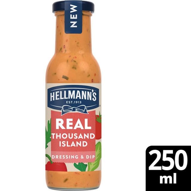 Hellmann's Real Thousand Island Salad Dressing & Dip 250ml - gallery image 2