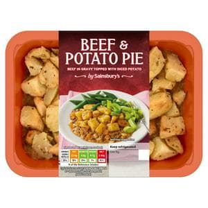Sainsbury's Beef & Potato Pie, Autumn Edition 400g (Serves 1)