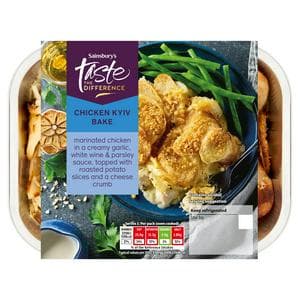 Sainsbury's Chicken Kyiv Bake, Taste the Difference 400g (Serves 1)