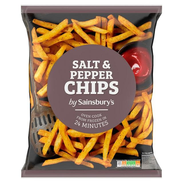 Sainsbury's Salt & Pepper Chips 750g - gallery image 1