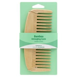 Sainsbury's Bamboo Wide Tooth Comb