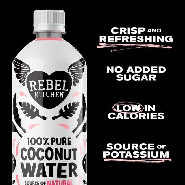 Rebel Kitchen 100% Pure Coconut Water 750ml - gallery image 3